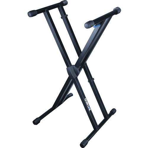 QuikLok T/550 Single-Tier Double-Brace Keyboard Stand T-550