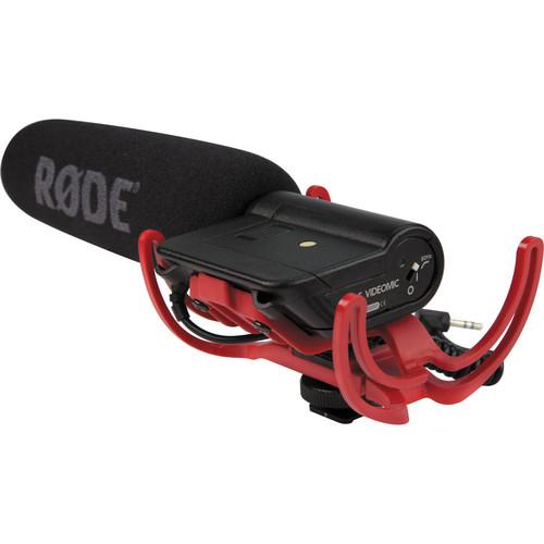 Rode VideoMic with Rycote Lyre Suspension System VIDEOMIC-R, Rode, VideoMic, with, Rycote, Lyre, Suspension, System, VIDEOMIC-R,