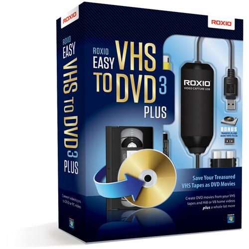 Roxio  Easy VHS to DVD 3 Plus 251000, Roxio, Easy, VHS, to, DVD, 3, Plus, 251000, Video