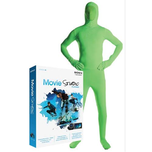 Savage Green Screen Video Suit with Sony Movie Studio VIDGSLG