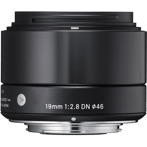 Sigma 19mm f/2.8 DN Lens for Sony E-mount Cameras (Black) 40B965