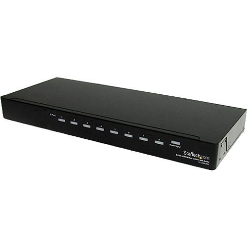 StarTech ST128HDMI2 8 Port Rack-Mountable HDMI Video ST128HDMI2, StarTech, ST128HDMI2, 8, Port, Rack-Mountable, HDMI, Video, ST128HDMI2