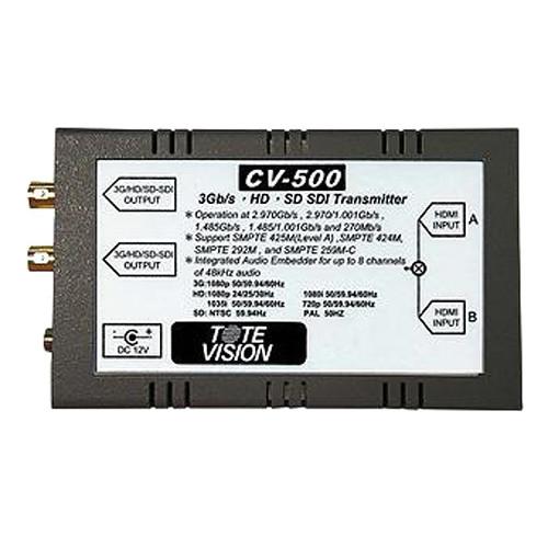 Tote Vision CV-500 HDMI to 3G/HD/SD-SDI Converter CV-500, Tote, Vision, CV-500, HDMI, to, 3G/HD/SD-SDI, Converter, CV-500,