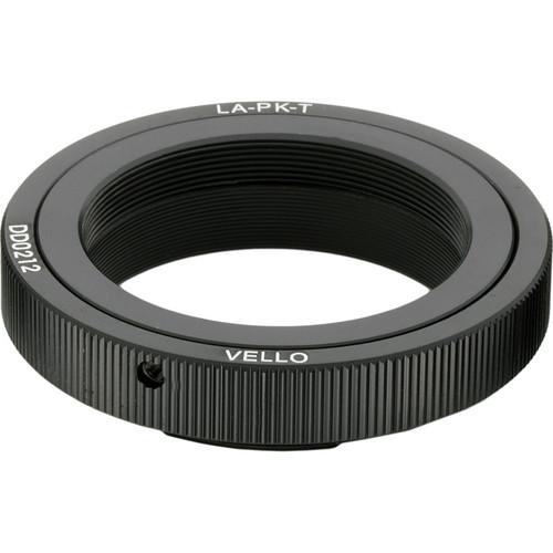 Vello T Mount Lens to Pentax K Camera Adapter LA-PK-T