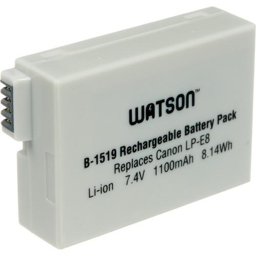Watson LP-E8 Lithium-Ion Battery Pack (7.4V, 1100mAh) B-1519