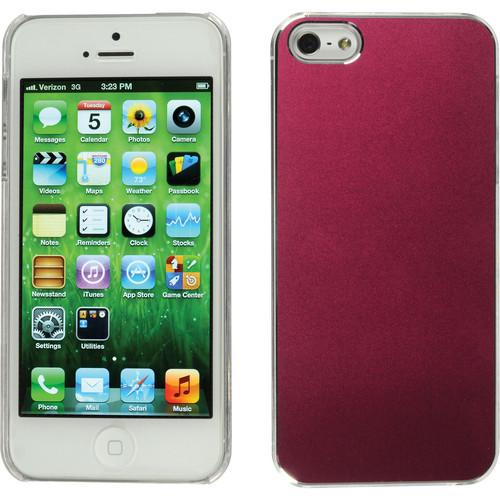 Xuma Aluminum Snap-on Case for iPhone 5 & 5s (Pink) CM2-13P