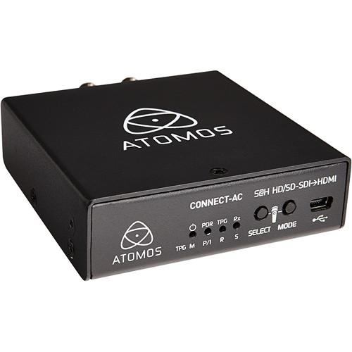 Atomos Connect-AC S2H Converter with AC Cable ATOMACS001, Atomos, Connect-AC, S2H, Converter, with, AC, Cable, ATOMACS001,