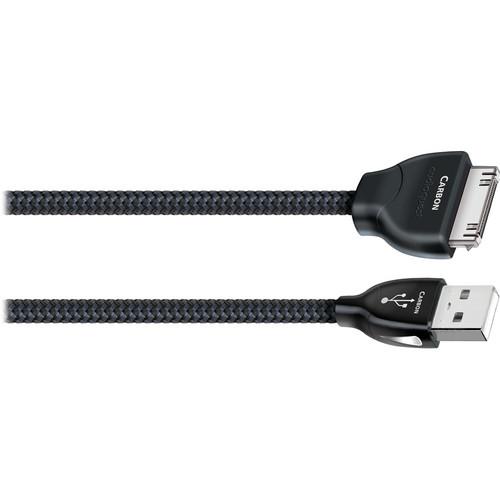 AudioQuest 2.5' Carbon iPod USB Cable IPODCAR0.75