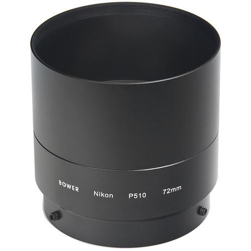 Bower 72mm Adapter Tube for Nikon COOLPIX P510 Digital ANP51072