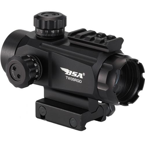 BSA Optics  1x35 Red / Green Dot Sight TW35RGDCP, BSA, Optics, 1x35, Red, /, Green, Dot, Sight, TW35RGDCP, Video