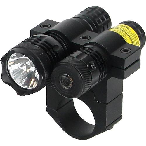 BSA Optics Red Dot Aiming Laser with 80 Lumen Flashlight TWLLCP