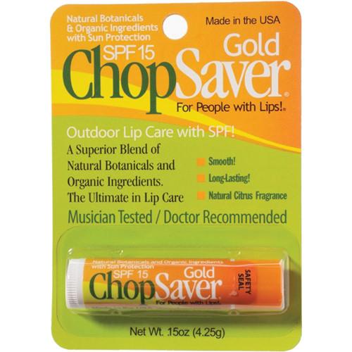 ChopSaver ChopSaver Gold with SPF Lip Balm for Musicians 750123, ChopSaver, ChopSaver, Gold, with, SPF, Lip, Balm, Musicians, 750123