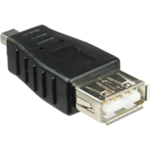 Comprehensive USB Type-A Female to USB Mini-B 4 Male USBAF-MB4M
