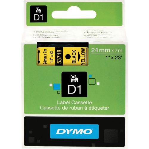 Dymo Standard D1 Tape (Black on Yellow, 1.0