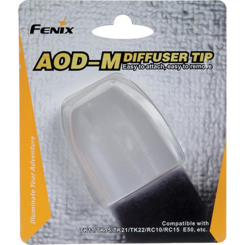 Fenix Flashlight AOD-M White Diffuser Tip AOD-M-WT, Fenix, Flashlight, AOD-M, White, Diffuser, Tip, AOD-M-WT,