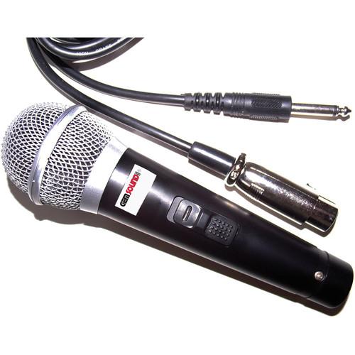Gem Sound GM-48 Dynamic Unidirectional Microphone with XLR GM48, Gem, Sound, GM-48, Dynamic, Unidirectional, Microphone, with, XLR, GM48