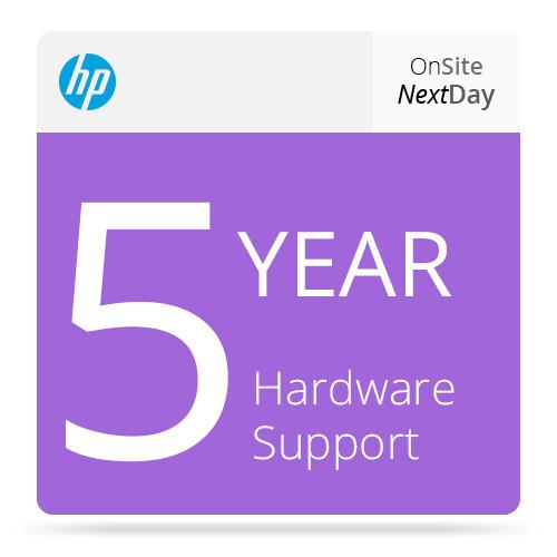 HP 5-Year Next Business Day Onsite Hardware Support UV212E