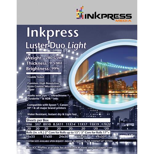 Inkpress Media  Luster Duo 280 Paper LD4620