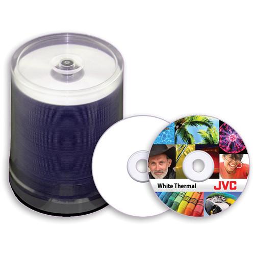 JVC JDMR-TWY-SB16 White DVD-R Thermal Printable JDMR-TWY-SB16, JVC, JDMR-TWY-SB16, White, DVD-R, Thermal, Printable, JDMR-TWY-SB16