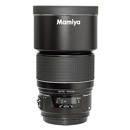 Mamiya 120mm f/4.0 AF Macro SEKOR Lens with Hood 800-59300A