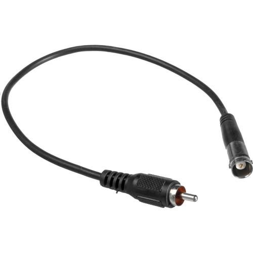 MG Electronics BNC Female to RCA Male Cable (1') AC-3