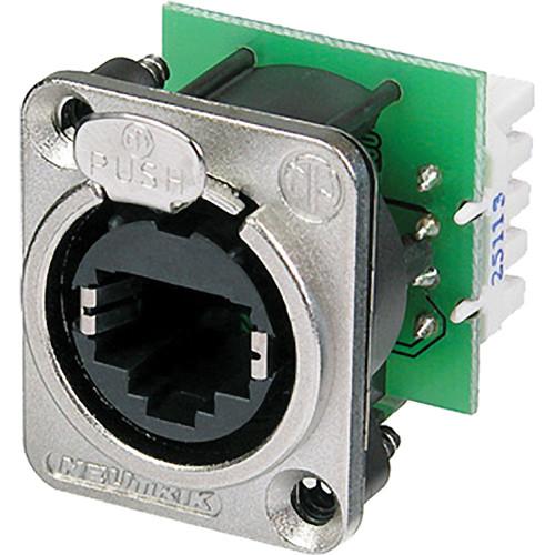 Neutrik EtherCON Series Panel Mount Receptacle NE8FDV-YK