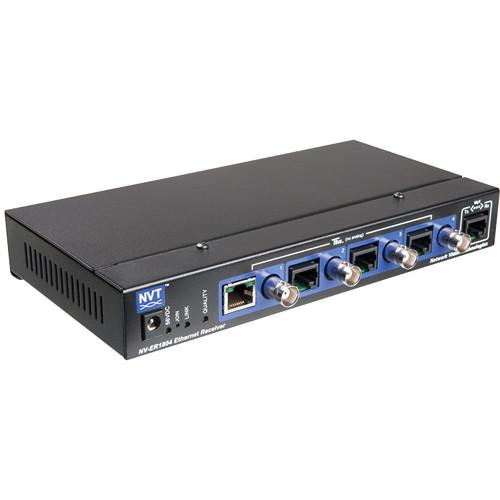 NVT NV-ER1804 TBus Ethernet over Coax/UTP Receiver NV-ER1804, NVT, NV-ER1804, TBus, Ethernet, over, Coax/UTP, Receiver, NV-ER1804,