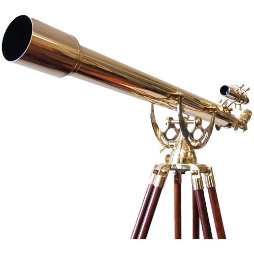 Olivon 80mm 32x Brass Refractor Telescope OLBR80900-US