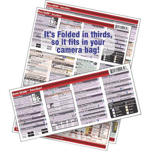 PhotoBert PhotoBert Cheat Sheet for Nikon D3200 Digital TC134-12
