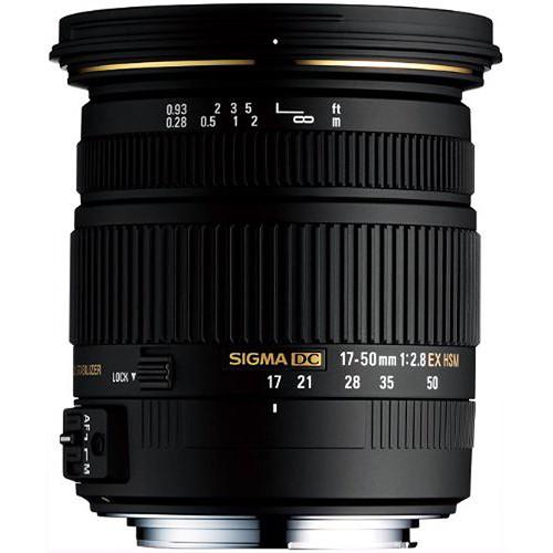 Sigma 17-50mm f/2.8 EX DC HSM Zoom Lens for Sony DSLRs