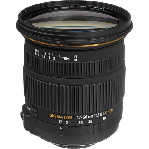 Sigma 17-50mm f/2.8 EX DC OS HSM Zoom Lens for Nikon DSLRs