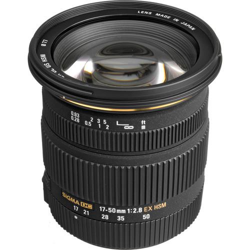 Sigma 17-50mm f/2.8 EX DC OS HSM Zoom Lens for Sigma DSLRs