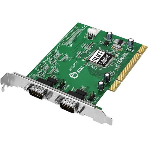 SIIG CyberSerial Dual Serial Port PCI Adapter JJ-P02012-S7