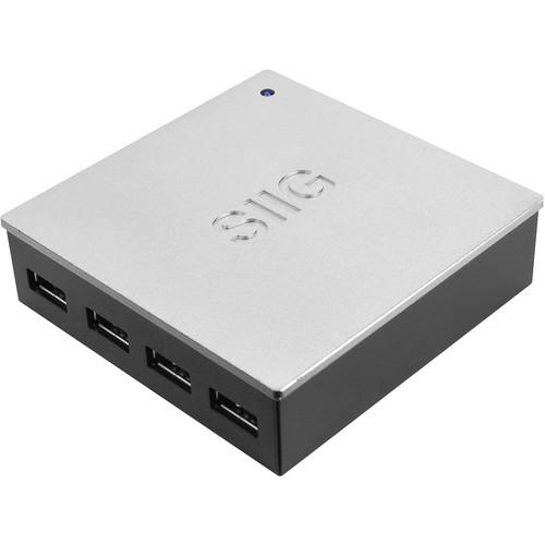 SIIG JU-H70212-S2 USB 3.0 & 2.0 7-Port Hub JU-H70212-S2