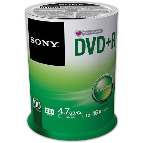 Sony Recordable Storage DVD R (Pack of 100) 100DPR47SP/US