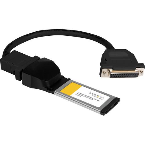 StarTech 1-Port ExpressCard/34 Laptop Parallel Adapter EC1PECPS