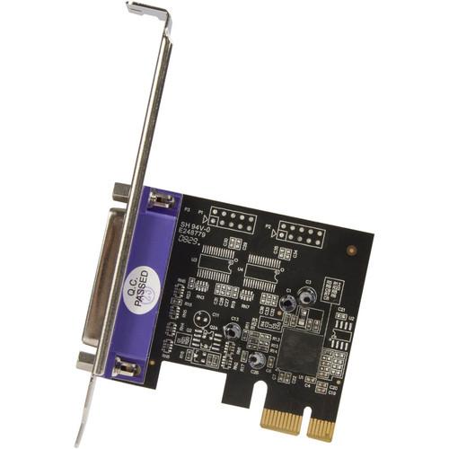 StarTech 1-Port PCI Express Dual Profile Parallel Adapter PEX1P