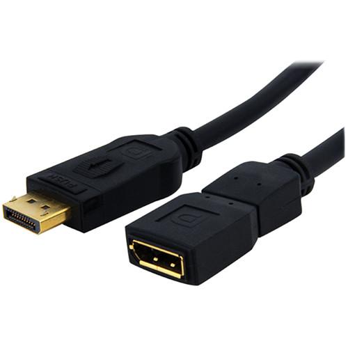 StarTech DisplayPort Video Extension Cable (6', Black) DPEXT6L, StarTech, DisplayPort, Video, Extension, Cable, 6', Black, DPEXT6L