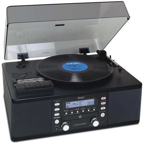 Teac LP-R550USB-B Turntable with CD Recorder, LPR-550USB-B
