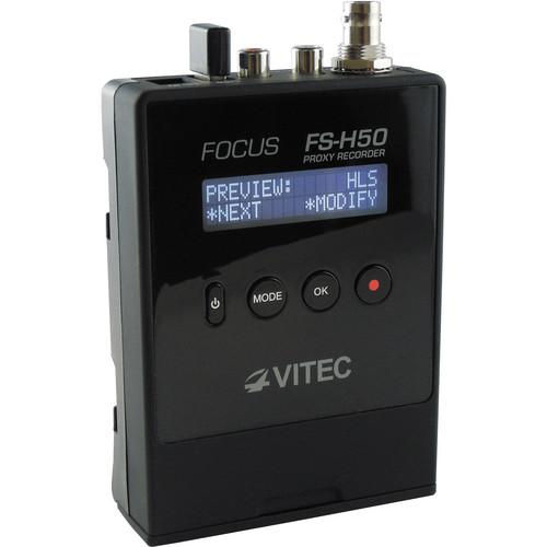 VITEC Focus FS-H50 Proxy Recorder with WiFi Adapter FSH50/VITEC, VITEC, Focus, FS-H50, Proxy, Recorder, with, WiFi, Adapter, FSH50/VITEC