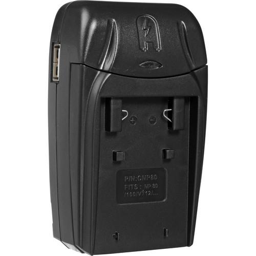 Watson Compact AC/DC Charger for NP-80 Battery C-2105, Watson, Compact, AC/DC, Charger, NP-80, Battery, C-2105,
