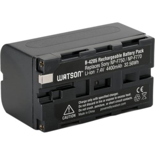 Watson NP-F770 Lithium-Ion Battery Pack (7.4V, 4400mAh) B-4205