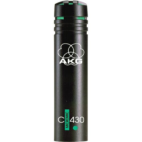 AKG C430 Professional Miniature Condenser Microphone 2795X00010, AKG, C430, Professional, Miniature, Condenser, Microphone, 2795X00010