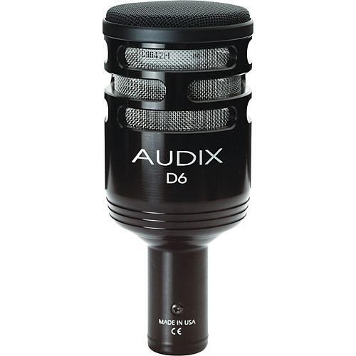 Audix  D6 - Kick Drum Microphone D6, Audix, D6, Kick, Drum, Microphone, D6, Video