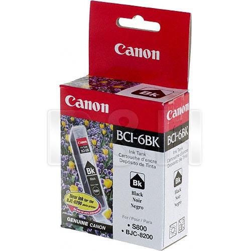 Canon  BCI-6BK Black Ink Tank 4705A003