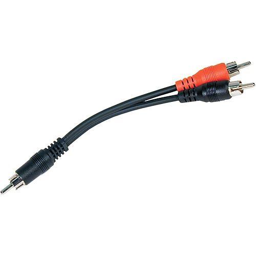 Comprehensive RCA Male to Two RCA Male Y-Cable - 6