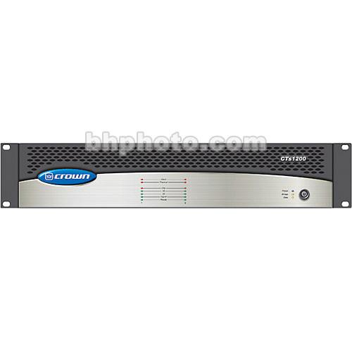 Crown Audio CTs-1200 - Two-Channel Power Amplifier - CTS1200, Crown, Audio, CTs-1200, Two-Channel, Power, Amplifier, CTS1200,