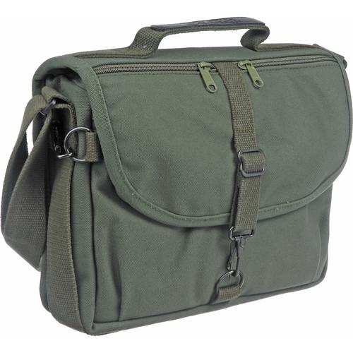 Domke F-802 Reporter's Satchel Shoulder Bag (Olive Drab) 701-82D