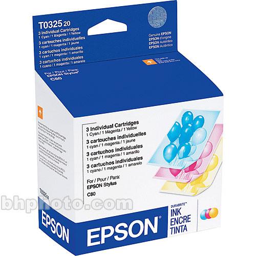 Epson Color Multipack Cartridge for C80/C80N/C80WN T032520, Epson, Color, Multipack, Cartridge, C80/C80N/C80WN, T032520,