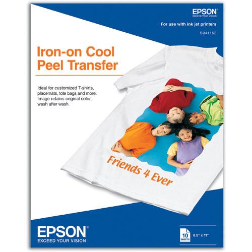 Epson Iron-On Transfer Paper - 8.5x11